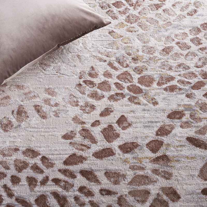 Palma Performance Abstract Rug, Rectangle 9' x 12'