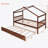 Annais Wooden House Bed with Trundle-958705455-958705454