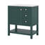 Meuble-lavabo de style transitionnel 30 po avec lavabo en céramique