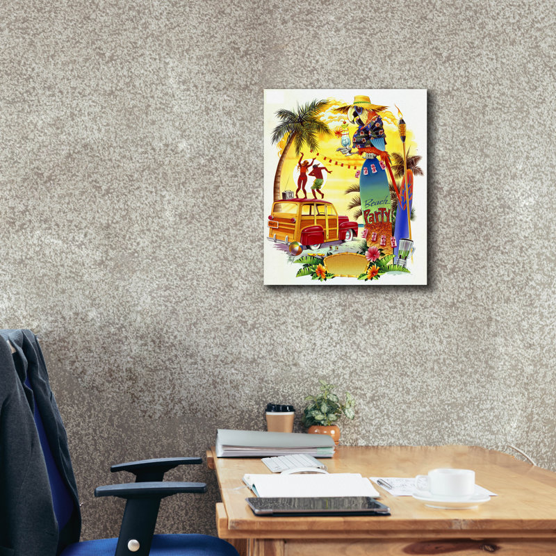 «Window Seat» par James Mazzotta, art mural sur toile, H 24 po x l 20 po x P 0,75 po