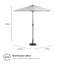270cm Market Parasol-112296396