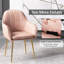 Fauteuil en velours l 23,5 po Hassania-361773446