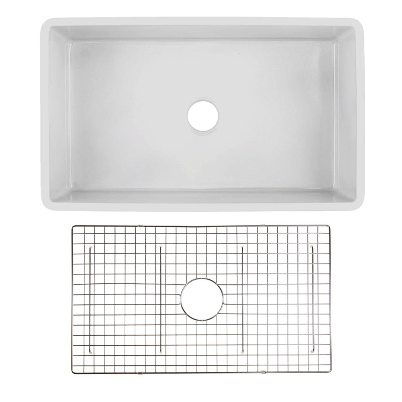 33'' L Single Basin Kitchen Sink