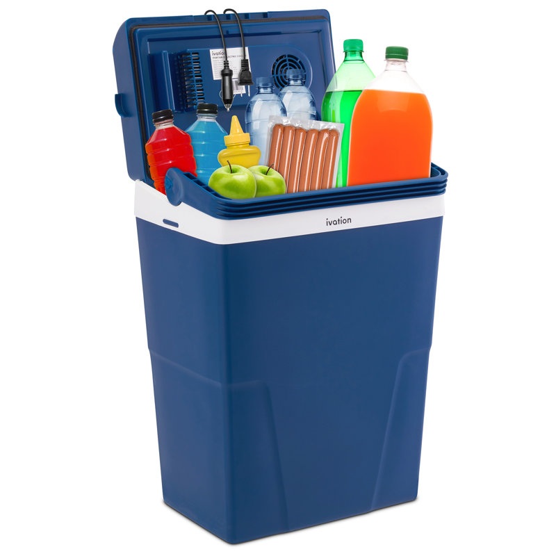 Ivation 23 Quarts Handheld Cooler in Blue