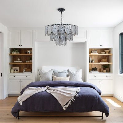 Aust 8 - Light Dimmable Tiered Chandelier