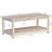Albrecht Solid Pine Wood Shaker Coffee Table - Timeless simplicity and elegance by Red Barrel Studio.-1853457291