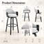 Tabouret de bar avec accoudoirs et repose-pieds Romarin-1844769690-1844769694-1844769695