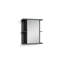 Eudaldo 600mm W 700mm H Surface Frameless Medicine Cabinet Mirror 4 Adjustable-811225569