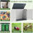 4 ft. W x 2 ft. D Resin Horizontal Garbage Shed