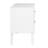 Breux 24.75'' W Nightstand, Mid-Century Modern 2 Drawer Nightstand, Bedside Table, Contemporary Bedroom Furniture, 24.75"W x 25"H x 16"D, White-1172476694
