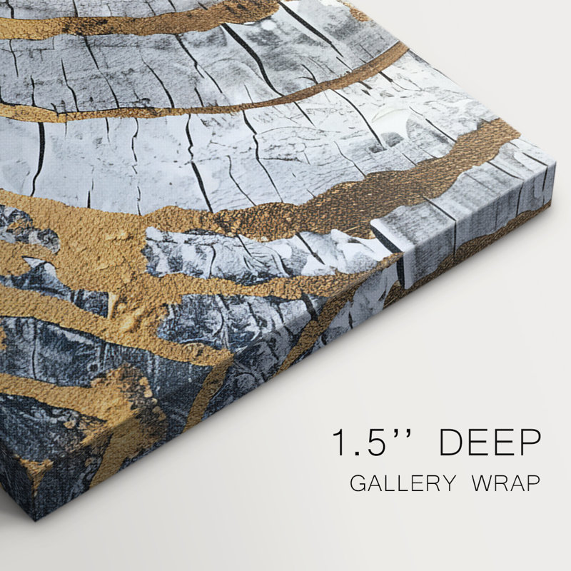 Abstract Series-CCCXX- Gallery Wrapped Canvas -Ready to Hang, 12" H x 30" W