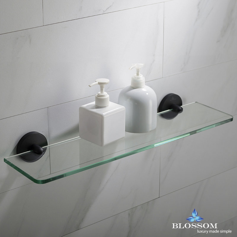 Faheem Bracket Shelf, Matte Black