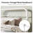 Kawamoto Metal Platform Bed Frame with Elegant Modern Design-1191489905-1167114712
