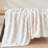  Soft And Cozy Checkered Fleece Throw Blanket For Bed & Sofa.-123628671-123628675