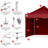 Commercial 10 ft. W x 10 ft. D Instant Shade Pop-Up Canopy The Pop Up Canopies-50170455-87630654