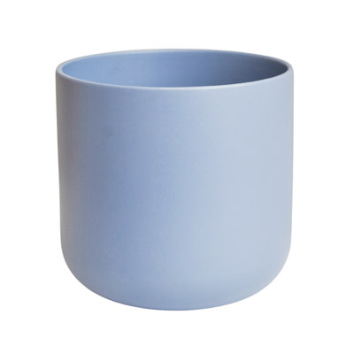 Lisbon Planter Powder Blue H26Cm D26Cm