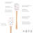 Tovolo Spatulart Love Script Spatula