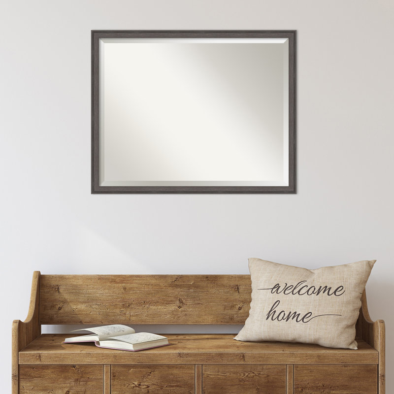 Miroir mural Florence, 23,75 po x 29,75 po, Rectangle, Étain