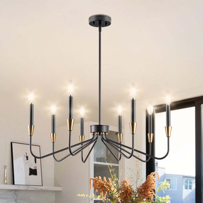 Lustre de style campagnard classique / traditionnel Gerbrig