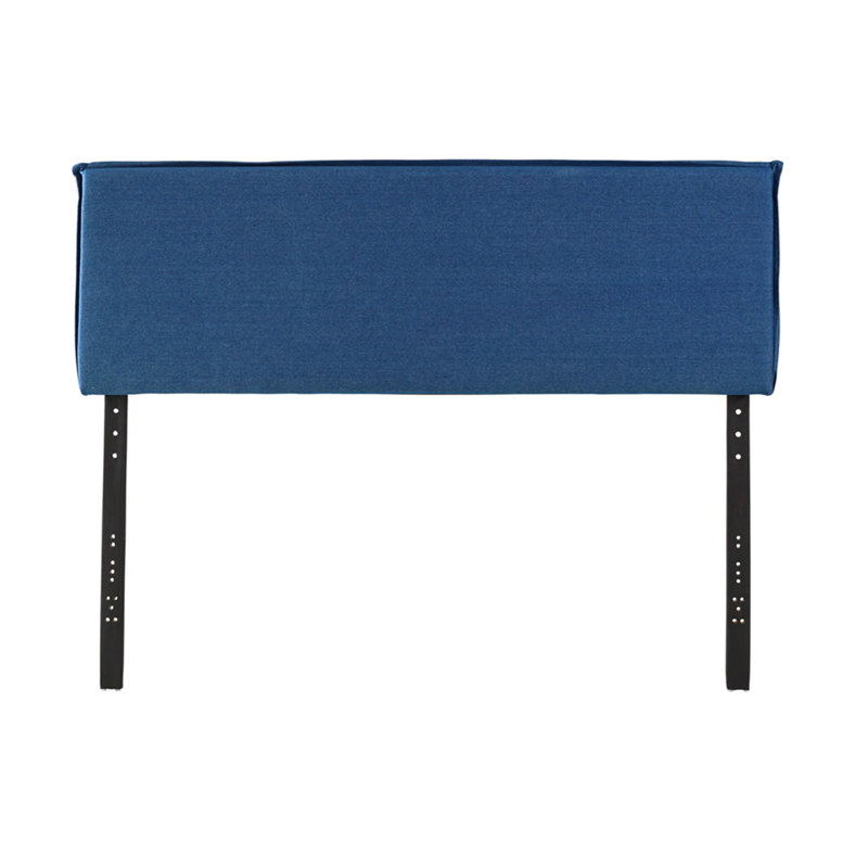 Tête de lit tapissier, très grand, denim