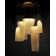 Gabbert 5 - Light Gold LED Cluster Pendant