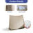Cotton Linen Sofa Back Support Wedge Pillow Decorative Bed Throw Pillow, Beige Compression-118161087