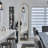 Gold Arch Full Length Mirror, 16"x71", Wall Mount, Home Mirror