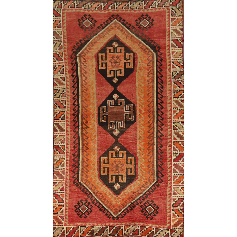 Tapis traditionnel géométrique 4 x 8