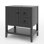 Base de meuble-lavabo simple 30 po seulement, lavabo vasque non inclus, tablette ouverte