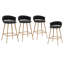 Tabouret de comptoir rembourré avec structure en métal-1360632831-1360632824