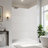 36" W x 96" H 12-Piece Acrylic Shower & Tub Wall Panel, Quick Install & Cuttable, 1/8" (2.8mm) Thickened-119418713