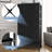 23.2" Wide 6-drawer Dresser, Black-1955821018