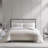 Vera Wang Chenille Waffle Stripe Beige Duvet Cover Set-111710770