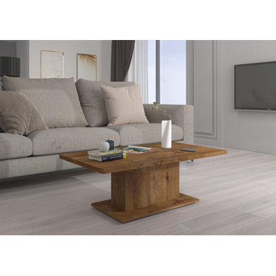 Jonnie Pedestal Coffee Table