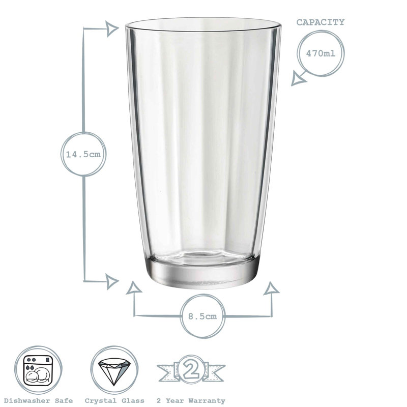 Pulsar Highball Glasses - 470ml, 24