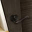 Poignée de porte de lit / baignoire Scroll en nickel satiné avec verrou à 6 positions-7224656-7224660
