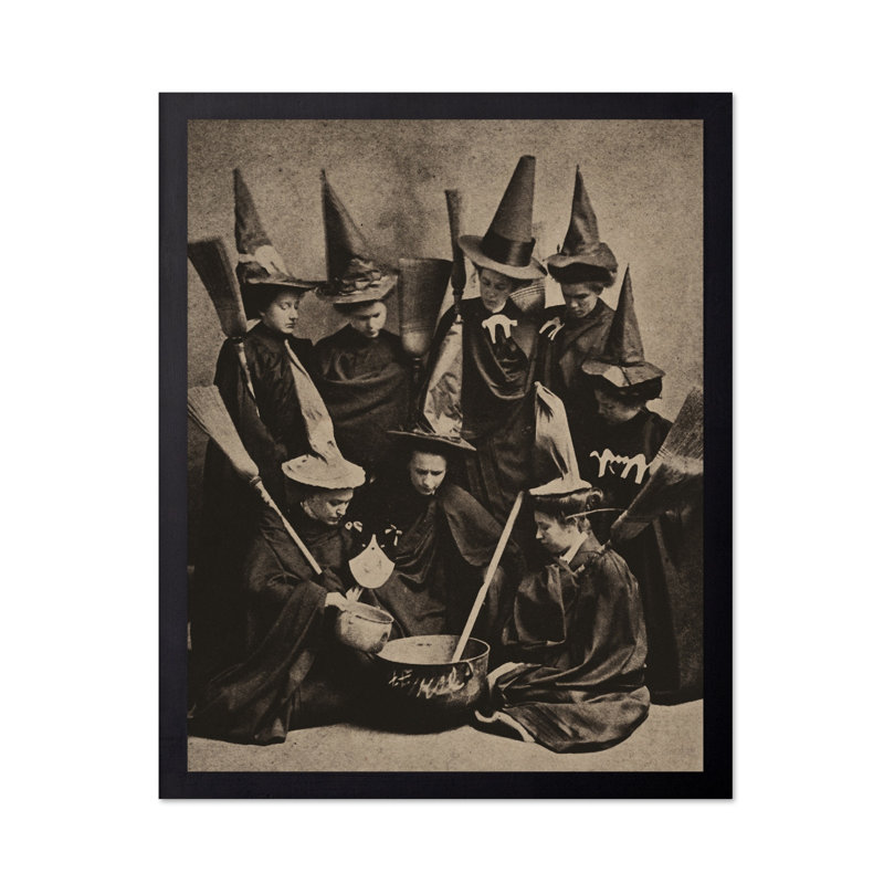Sorcières en cuisine, 11"H x 14"W, Poster, Unframed