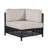 Bayside 100'' Wide Wicker Patio Sectional with Cushions-87324154-87324086
