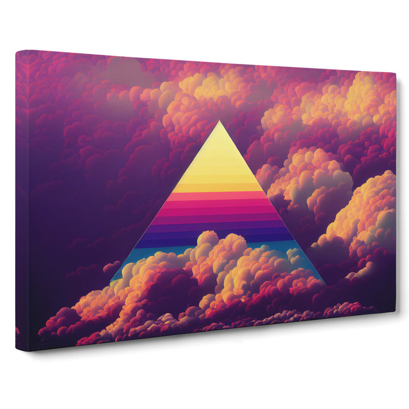 Engaging Cloudy Sky - Wrapped Canvas, 40cm H x 60cm W x 3cm D
