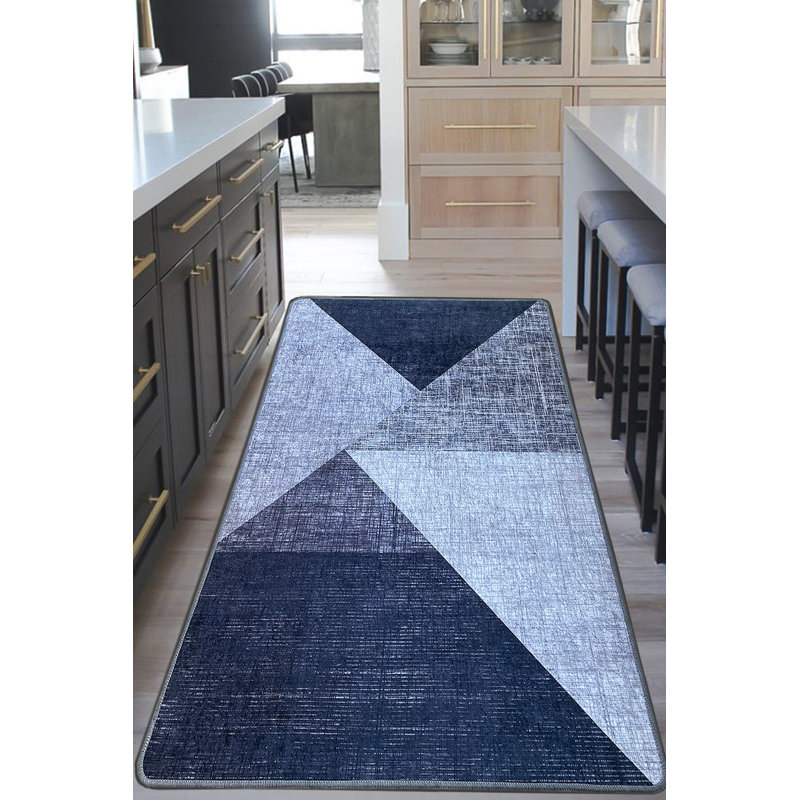 Premium Grey Area Rug, 31.5 x 47.2 Inches | 100% Polyester, 0.4 Inch Pile Height | Antibacterial, Non-Slip Underside, Machine Washable | Ideal for Living Room & Bedroom, Soft and Durable Design