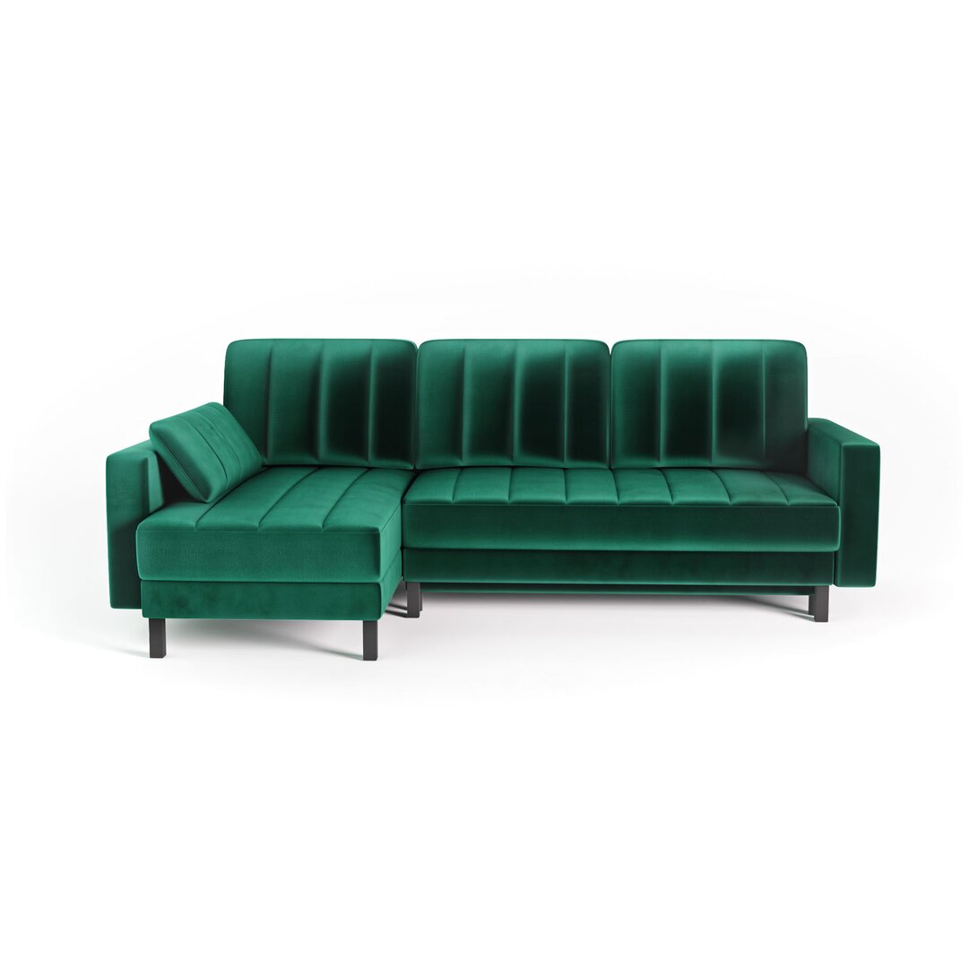 Ecksofa Larrick mit Bettfunktion