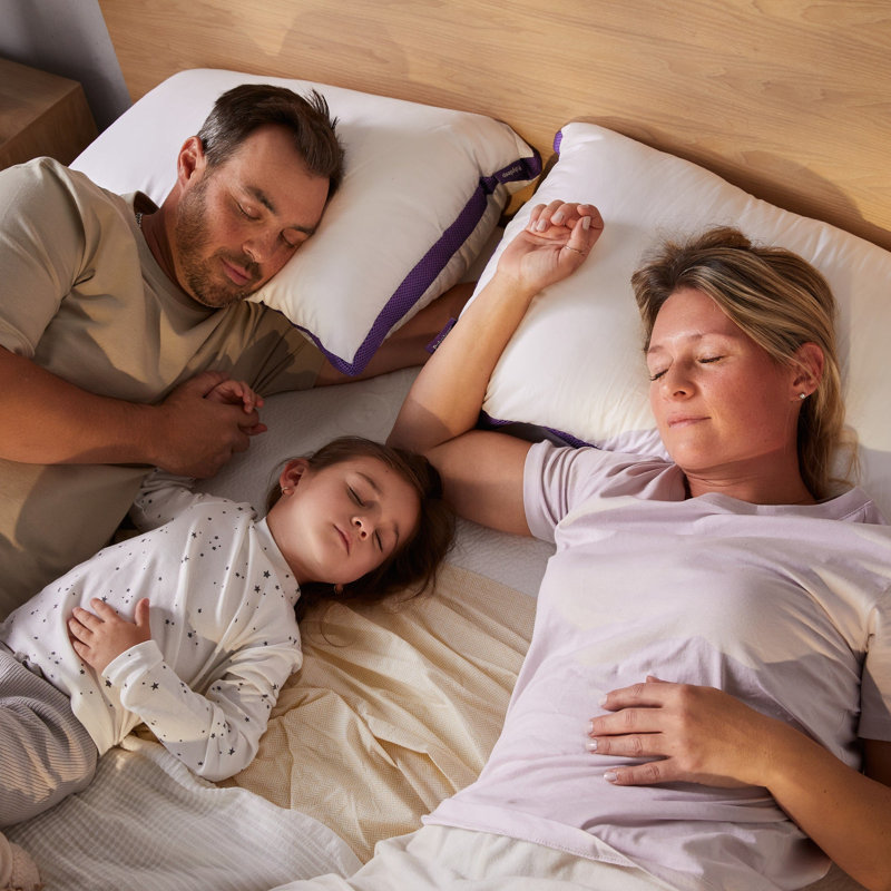 Matelas à plateau-coussin moyen Polysleep, Double