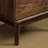 Retro solid wood bookcase