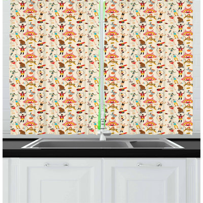 Tailored Kitchen Curtain