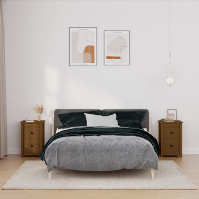 4 Drawer Bedside Table Individual/