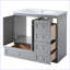 Meuble-lavabo autoportant moderne avec lavabo Modern-102685038