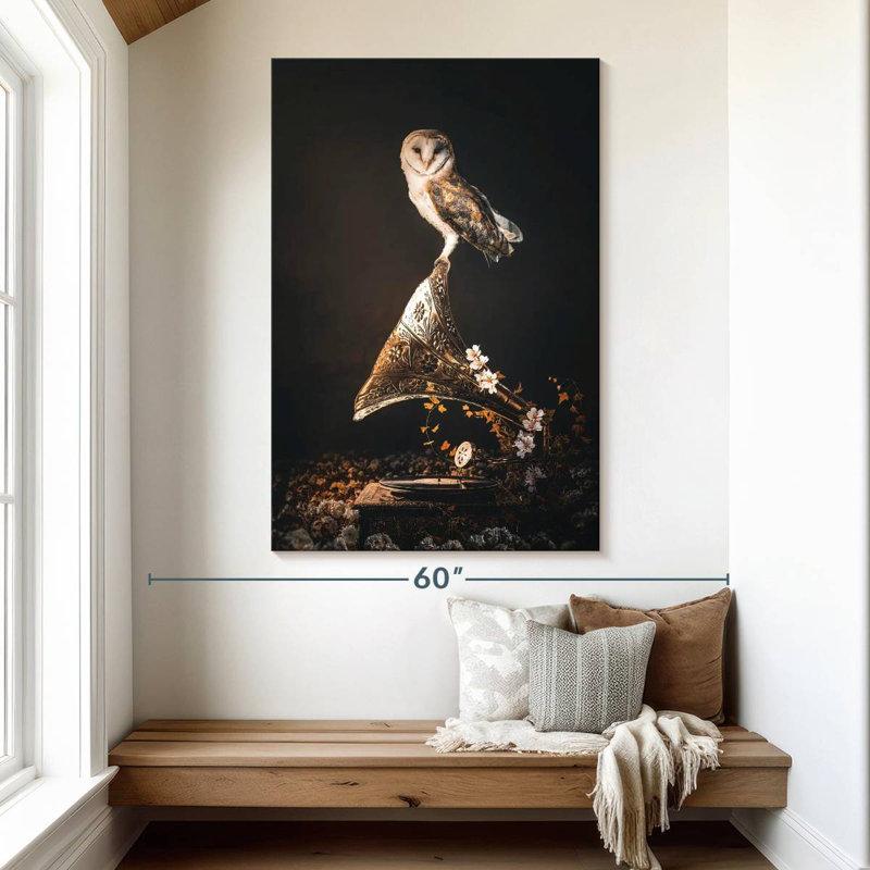 Brampt Grammophone, 51" H x 34" W