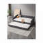 Lit de jour rembourré capitonné avec couchette-585520567-585520553