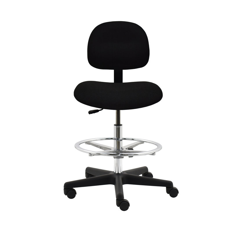 Cotty Drafting Chair, Black