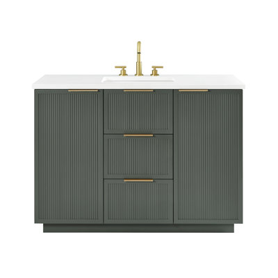 Meuble-lavabo simple 48 po Aderyn